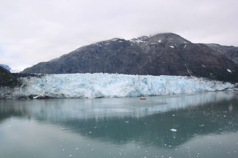 Huge glacier