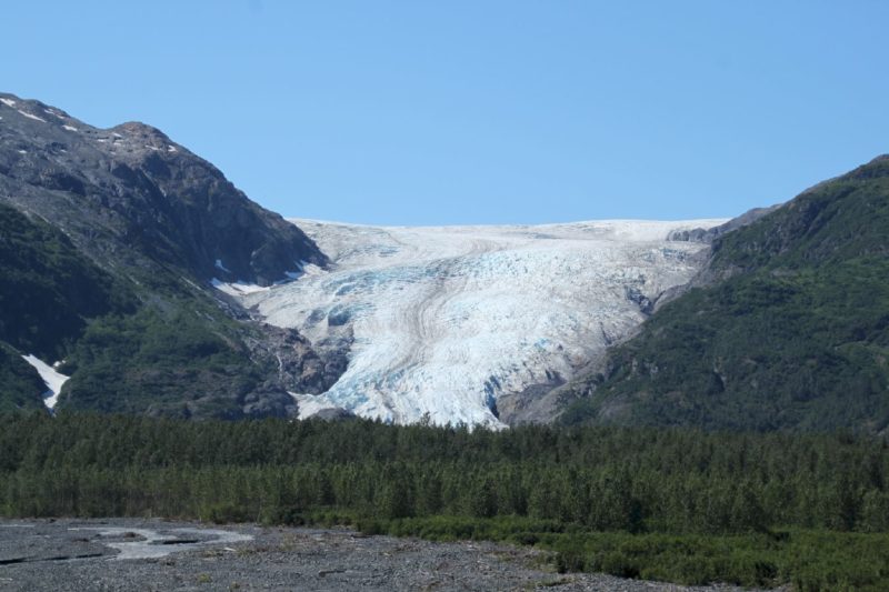 Exit Glacier from far