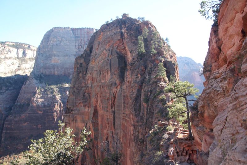 last push on Angel's Landing 