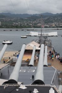 USS Arizona Memorial View from USS MIssouri