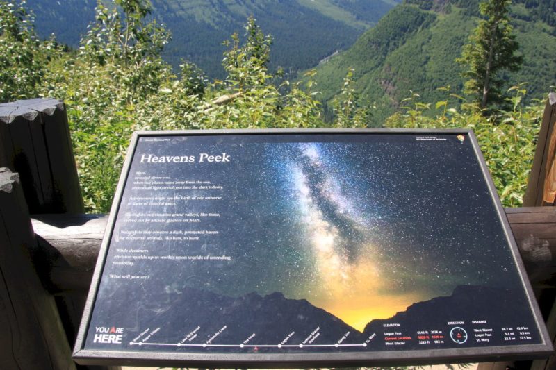 Stargazing opportunity @Going-to-the-Sun Road