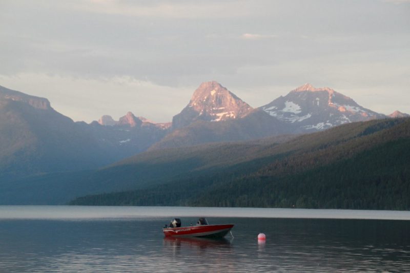 Lake McDonald Sunset @Apgar village