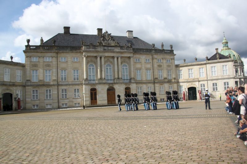 Changing of the Guard @ Amalienborg Palace