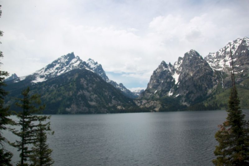 Jenny Lake view @one-way section of scenic drive