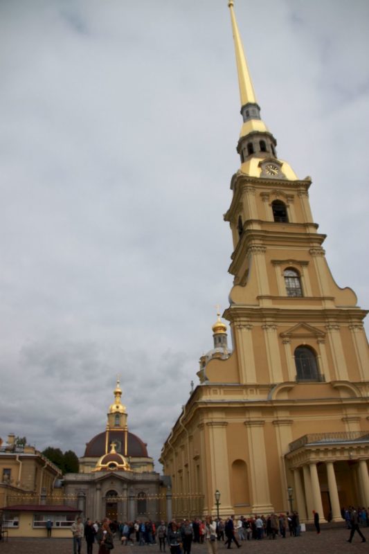 Peter and Paul's fortress and cathedral, the burial place of the Russian Emperors