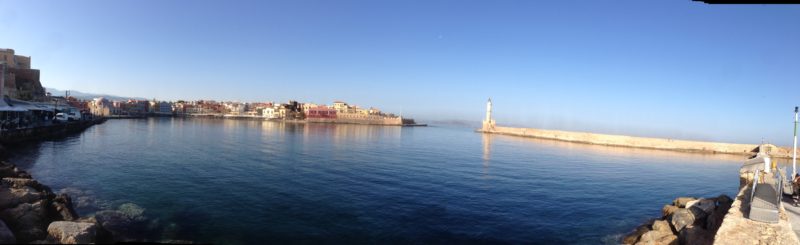 Old Venetian Harbor and Lighthouse